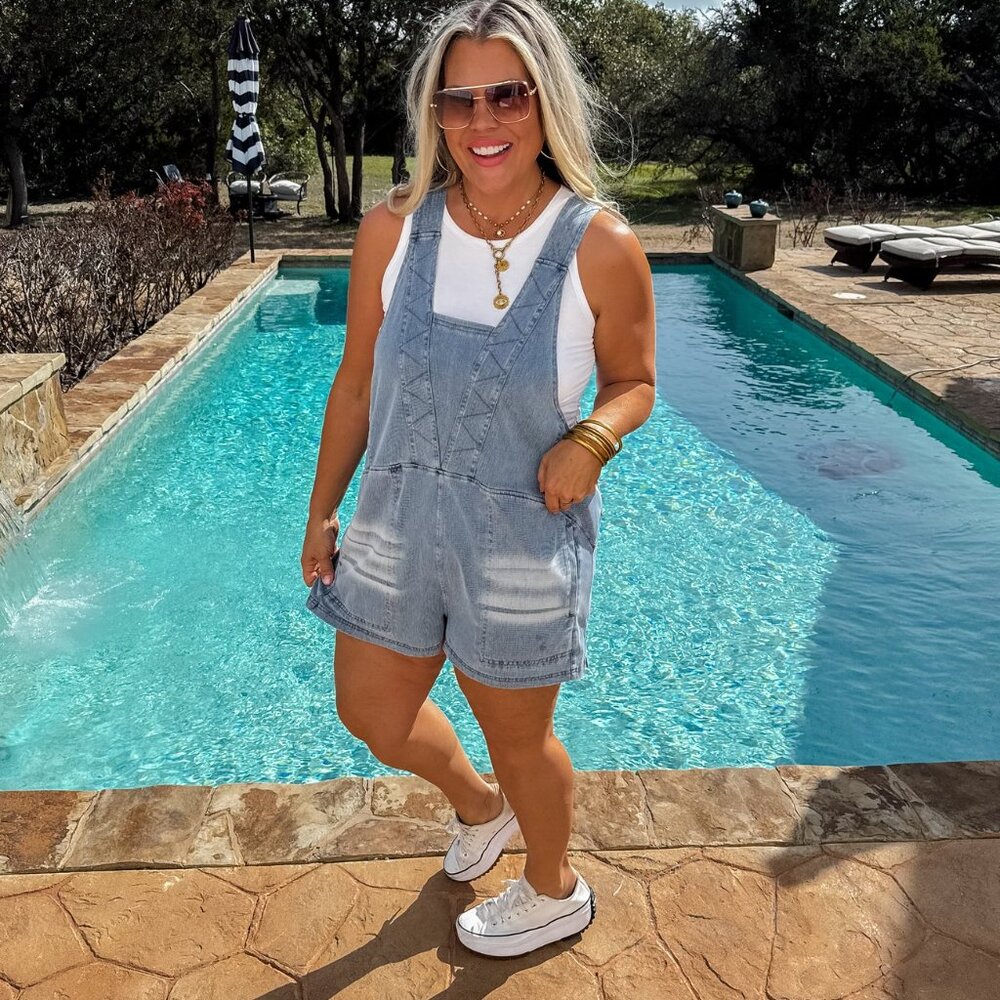 Blakeley Daydream Denim Romper